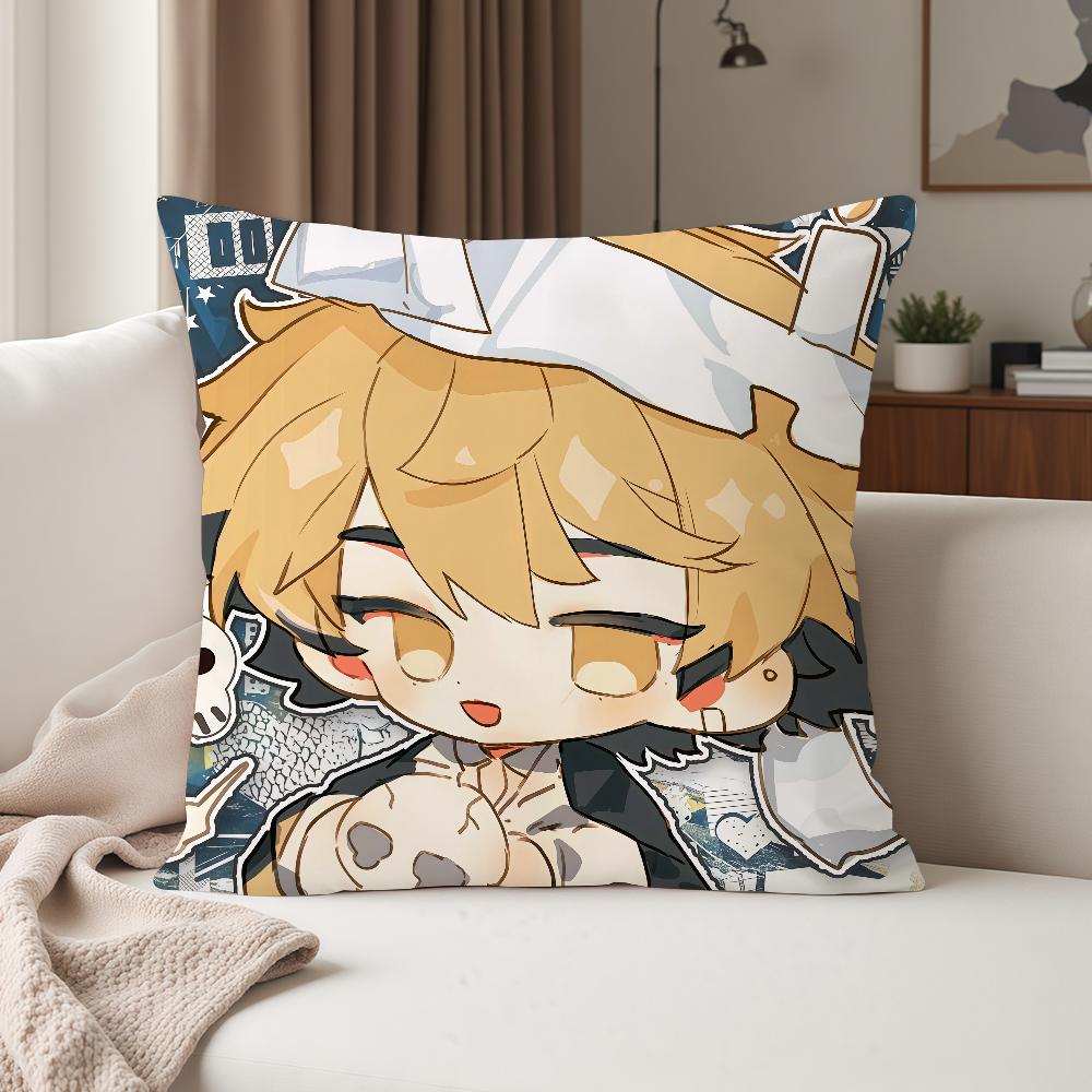 Anime L-link Click Cartoon Cute Pillow Case Suitable For Bedrooms Living Rooms Cars Home Decoration