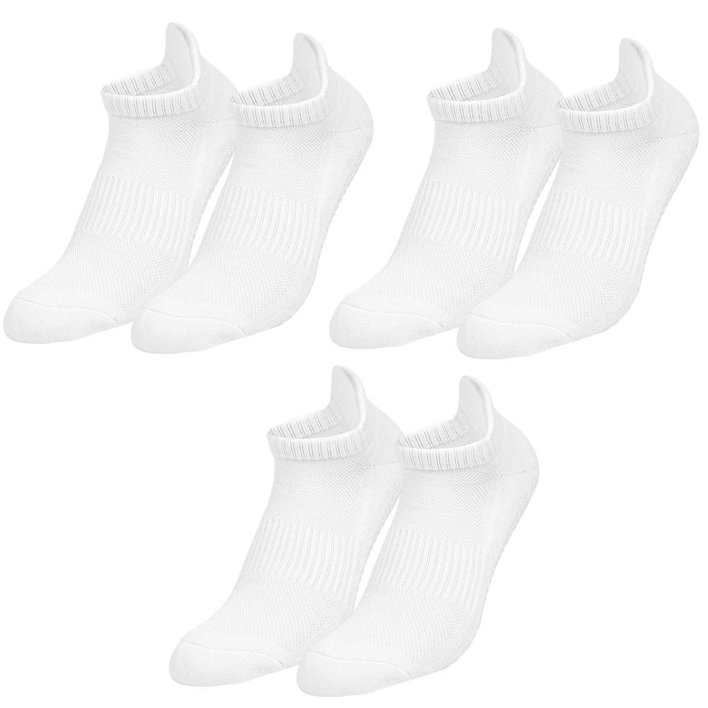 3 Pairs Elasticity Non Slip Socks,Cotton,Breathable,Sport ,Men Women Trampoline,Early Education,Yoga, Running, Plus Size EU35-50