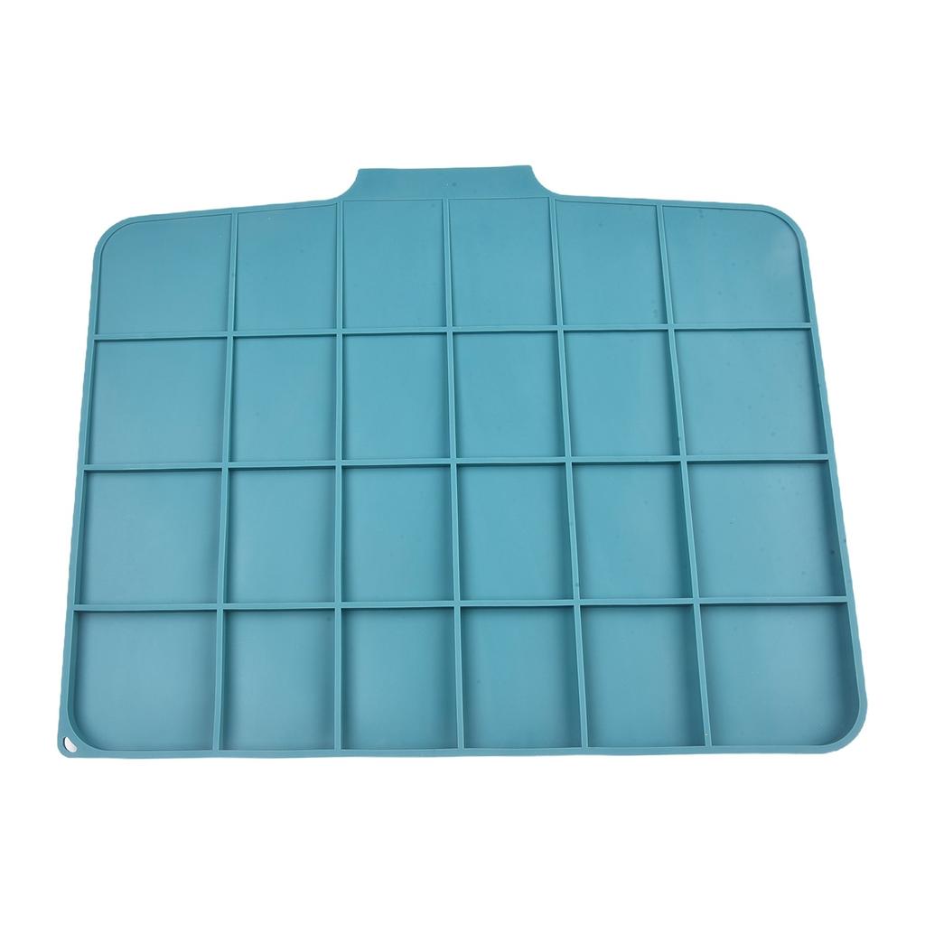 For Kitchen Tableware Dish Drying Mat Silicone Silicone Drain Pad 1 Pc 40x33cm