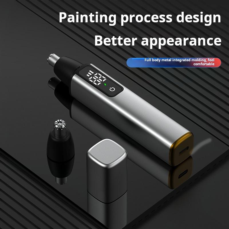 Afișaj digital LED nou îmbunătățit, aparat de tuns electric multifuncțional pentru nas, pentru bărbați, pentru curățarea părului, foarfece pentru bărbierit, mașină pentru păr pentru nas.