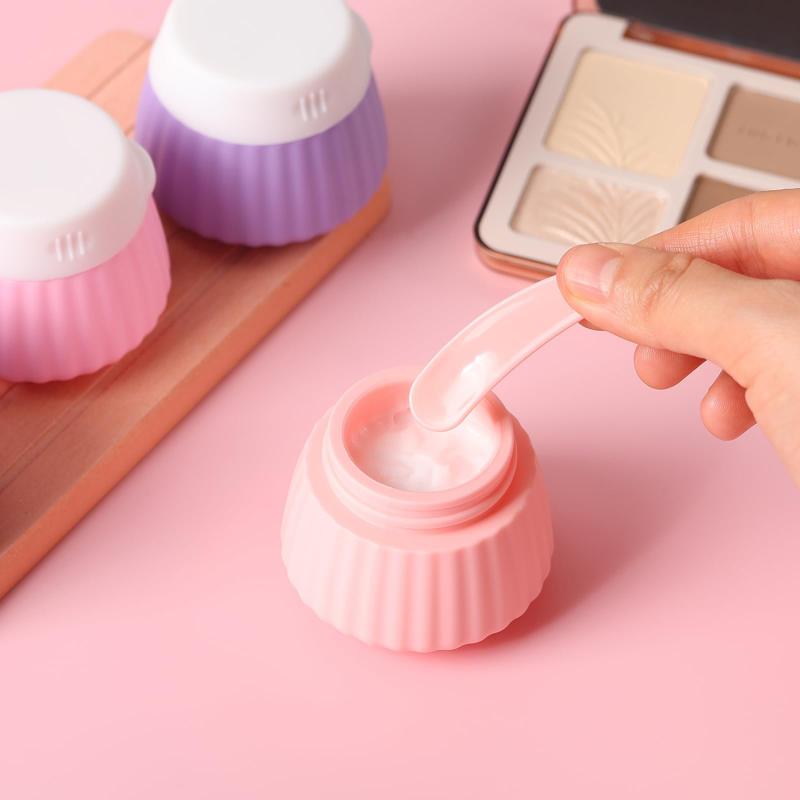 4PCS 40ML Silicone Travel Bottles Accessories Portable BPA Free Leak Proof Squeezable Size Containers Travel Essentials Sets