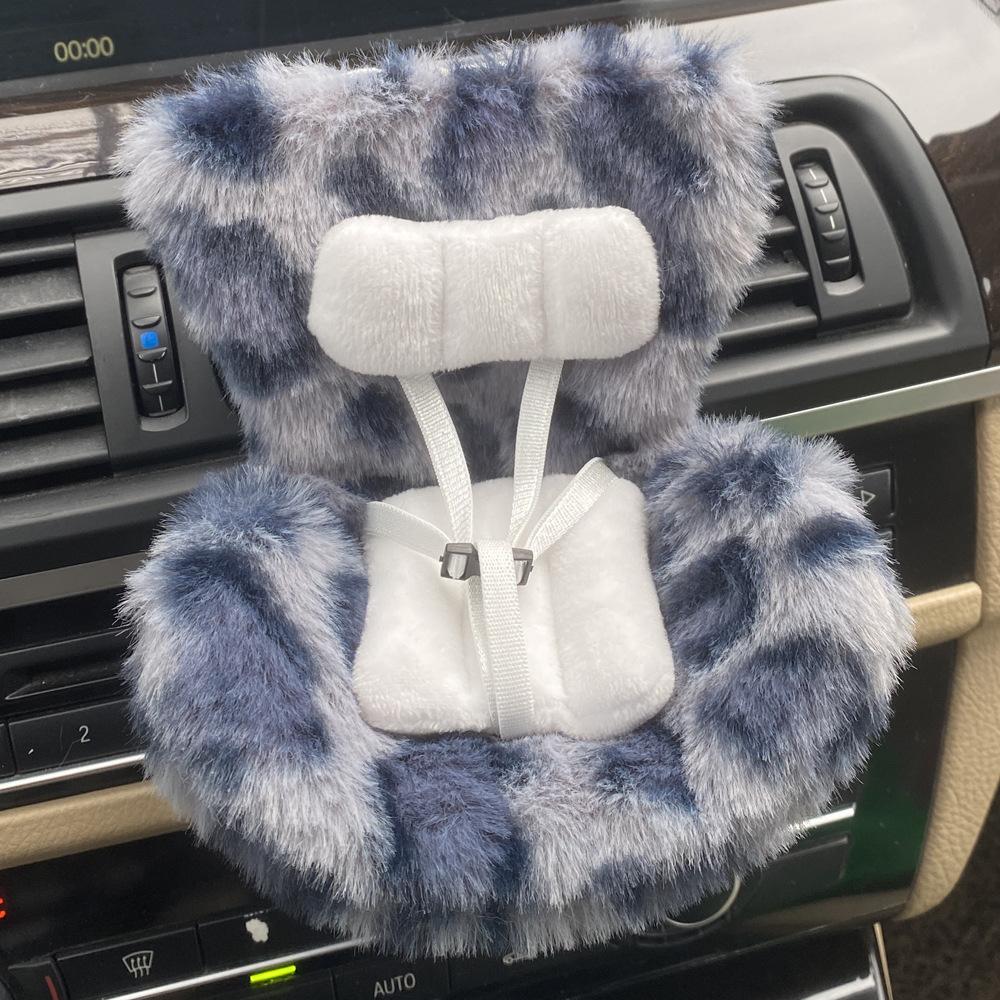 Puppensitz Autozubehör Ornament Labub Sicherheitssitz Puppenzubehör Dekoration