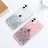 Bling Starry Sky Phone Case For iPhone 16 promax 15 14 Plus 13 12 Pro 11 Xs Max X XR 7 8 SE Glitter Star Shiny Transparent Cover