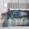 Football Legend  CR7 Plush Blanket  Vintage Throw Blanket for Home 125*100cm Bedspread