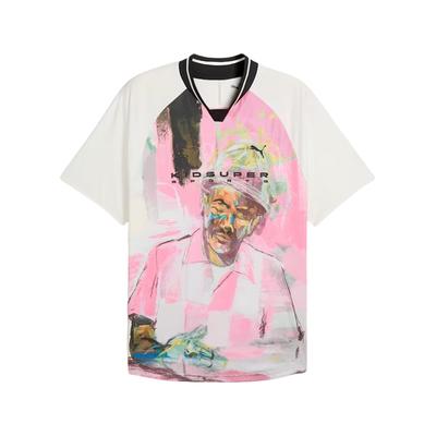 Puma X KidSuper Grafisch Shirt Warm Wit Heren Tops Crème 629512-76