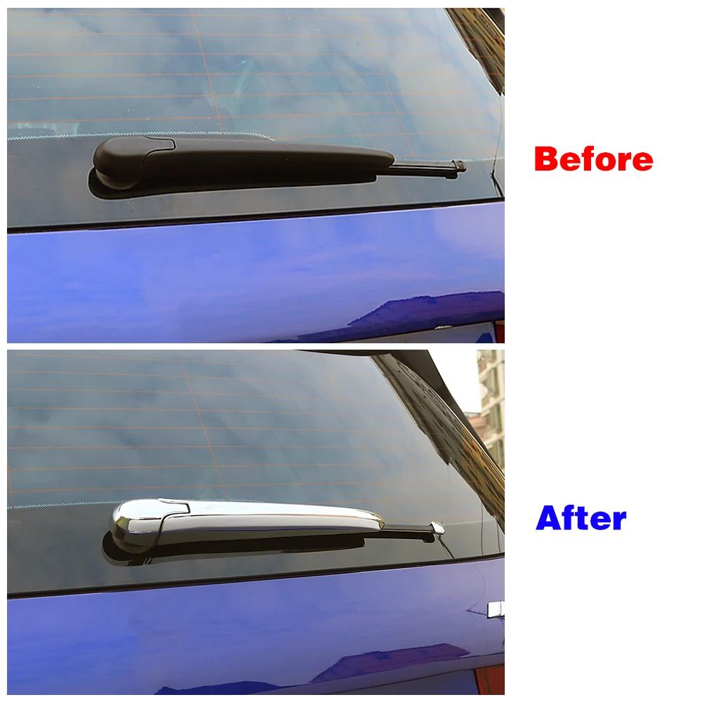 Für Mercedes Benz B GLA GLB Klasse W247 H247 X247 Auto Außen Refit Hinten Stamm Fenster Scheibenwischer Abdeckung Trim Chrom Aufkleber