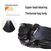 Large Black Kitchen Garbage Bags - Thick, Flat, 60-90 Gallon, Commercial-Grade for Hotels and Sanitation