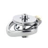 Anti-off Ring + Urinary Tube Stainless Steel CB Lock Chastity Lock Penis Cage Gay Adult Sex Toys Cock Ring Slave BDSM