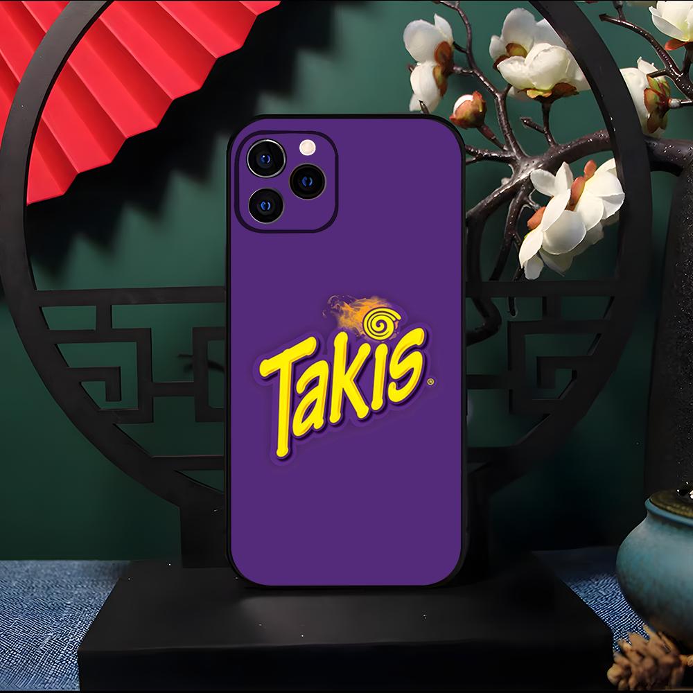 

Chili T-Takis Chips Phone Case For IPhone 17 Pro Max 16 15 14 Pro Max 13 11 X Xs Xr 8 7Plus Silicone Cover iPhone 12 Pro