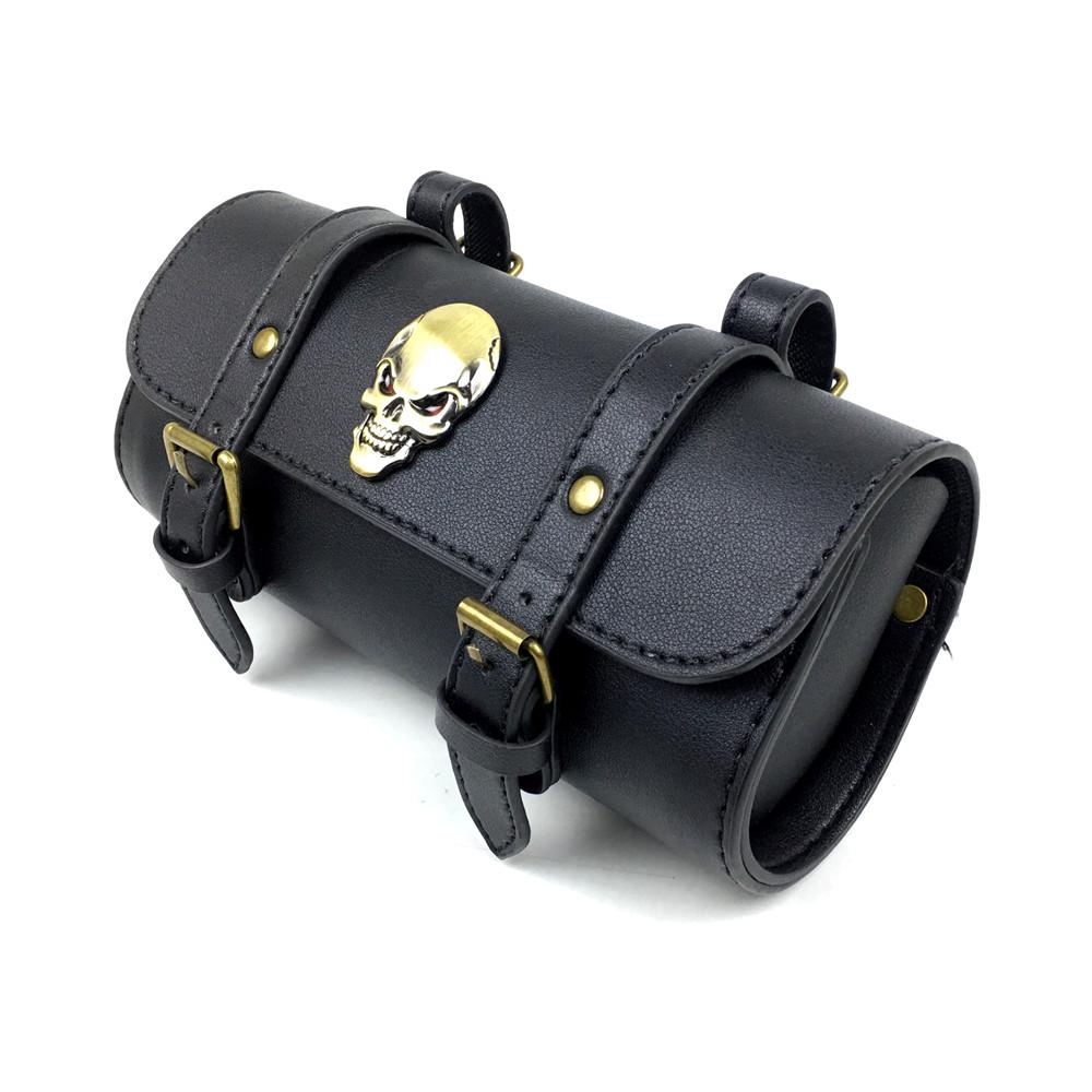 

Универсальные сумки для инструментов с вилкой для мотоцикла, кожаная дорожная сумка для хранения, передняя сумка для багажа для Harley Honda Yamaha Suzuki A