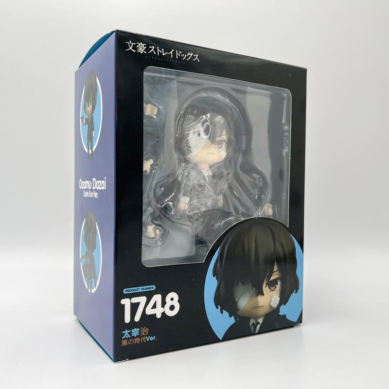 4 stiler 1748 Bungo Stray Dogs Osamu Dazai Dark Era Anime Figur 1191 Ryunosuke Akutagawa Action Figur Voksen samlebar modell Doll Toy