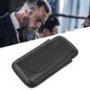 Cigarette Case Leather 3pcs Capacity Portable Cigar Storage Box with   for Outdoor
