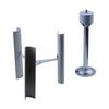 Vertical Axis Wind Turbine Model Three-phase Permanent Magnet Generator Windmill Toy Night Light Making DIY Display