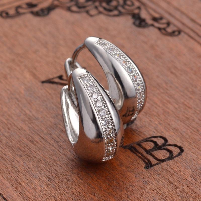 Sace Gems Classic Copper Alloy Zircon Earrings for Women Wedding Party Gifts