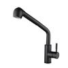 TLXT Black Pull-Out Kitchen Faucet