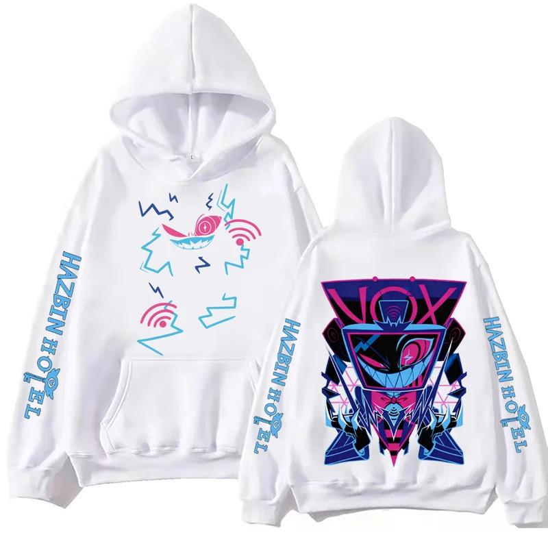 European Size Unisex Hazbin Hotel Harajuku Hoodie