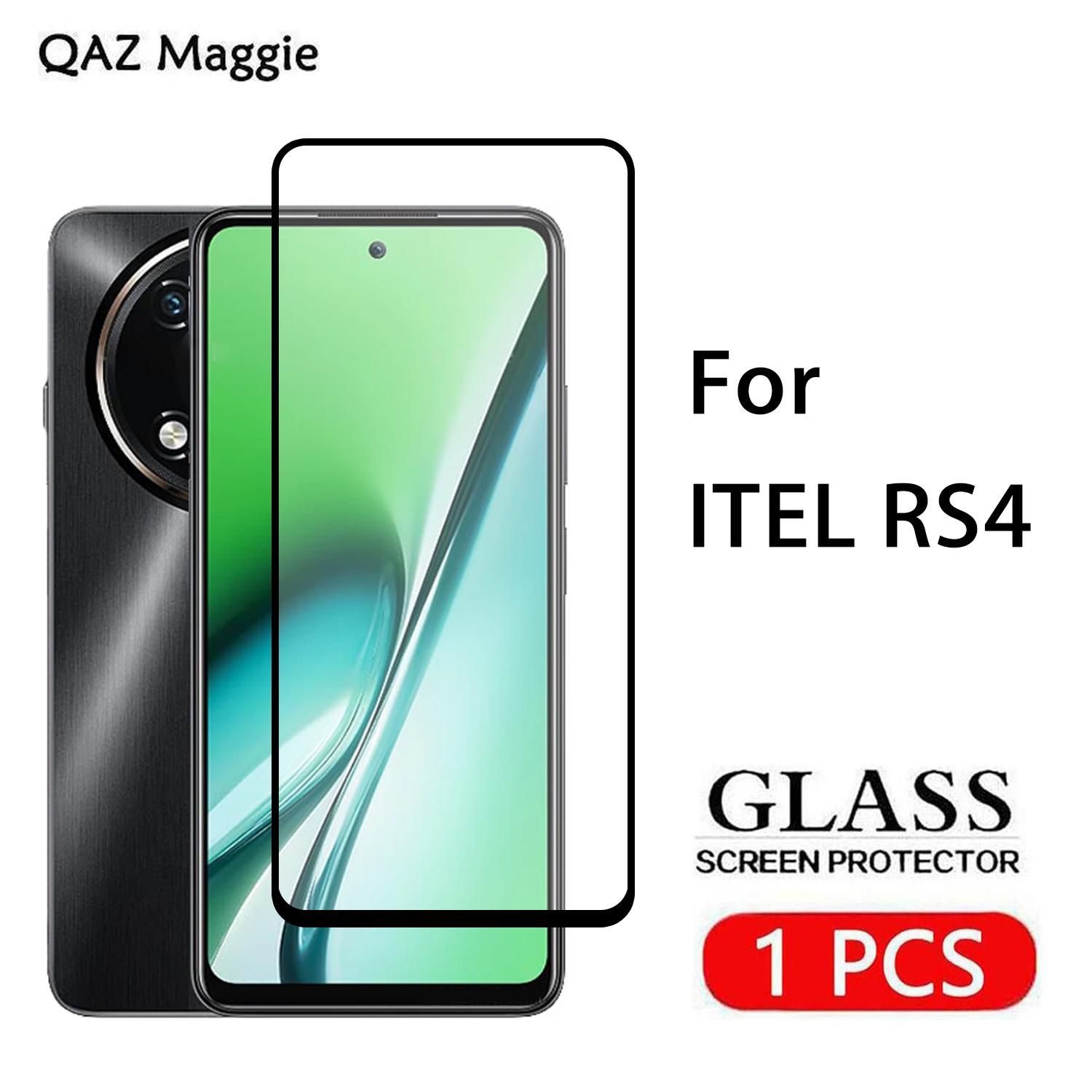 

1PCS для ITEL RS4 Glass Screen Protector Film Tempered Glass ITEL RS4