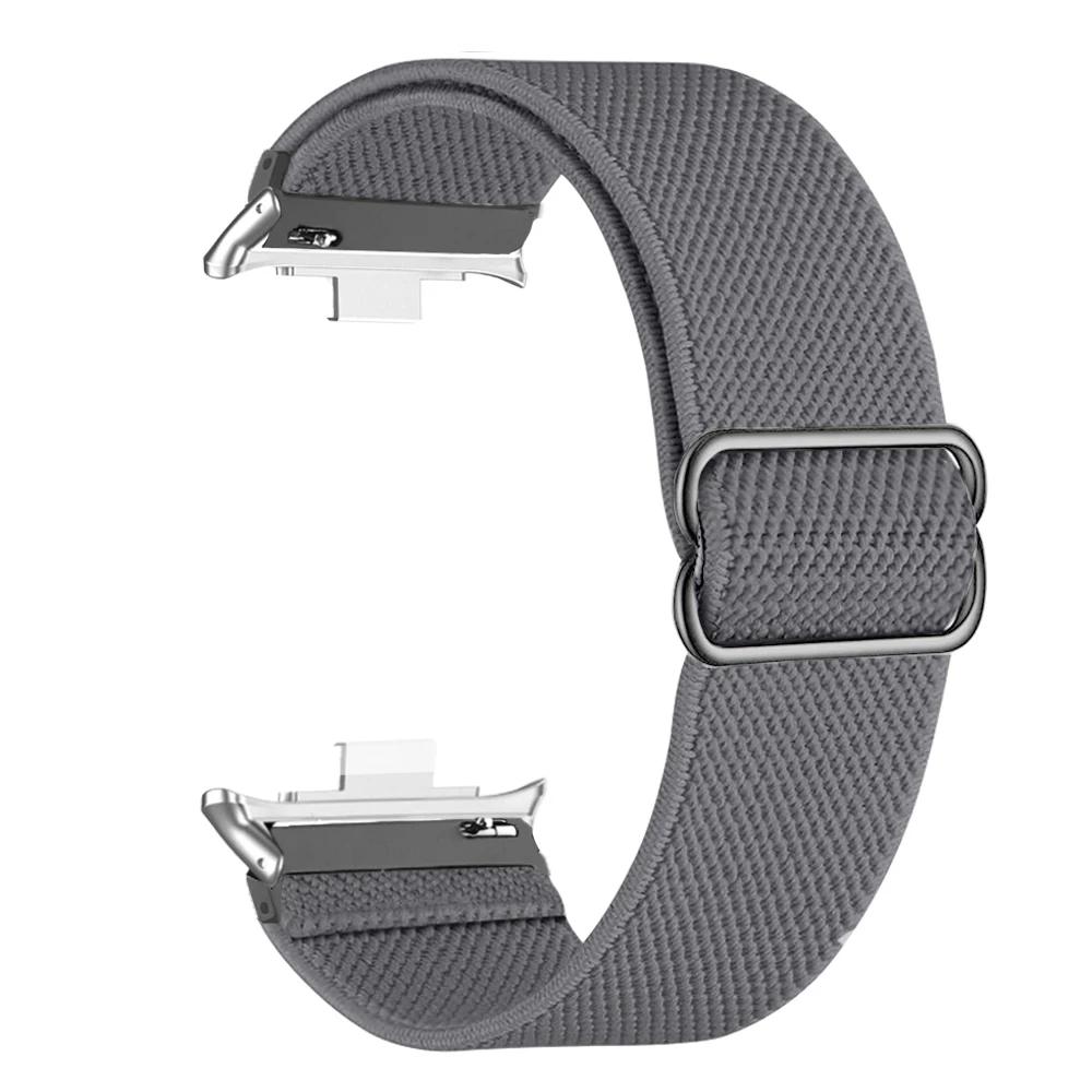 Elastic Nylon Strap For Huawei Watch Fit 4/4 Pro Replacement Women Men Sport Solo Braided Watch Band Loop Watch Fit 3 Bracelet