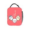 Cute Cartoon Manga Chiikawas Insulated Lunch Bags Leakproof Reusable Cooler Bag Tote Lunch Box Office  Picnic Men Women