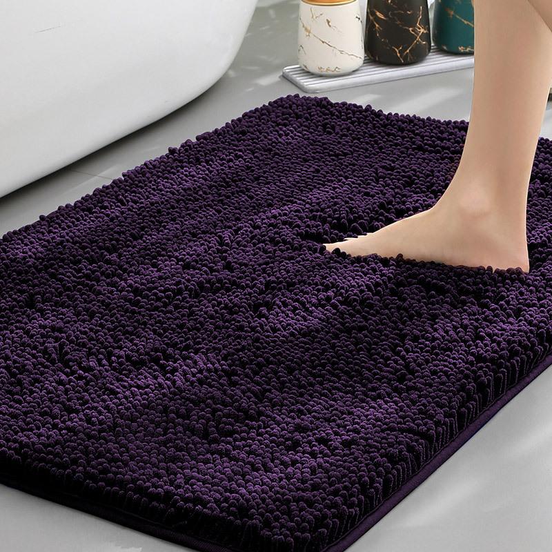 Chenier Teppich, Badezimmerbodenmatte, Rutschfester Teppich, Saugfähige Badematten