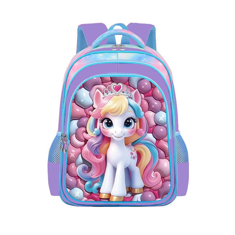 3D Cartoon Children's Hard Shell Backpack for Boys & Girls Aged 1-6: Fashionable & Cute Schoolbag