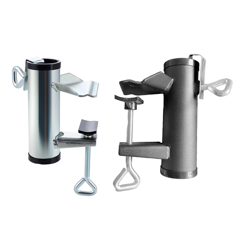 Outdoor Patio Umbrella Clamp Umbrella Clip Umbrella Stand Holder Patio Umbrella Stand for Beach Courtyard Balcony Deck