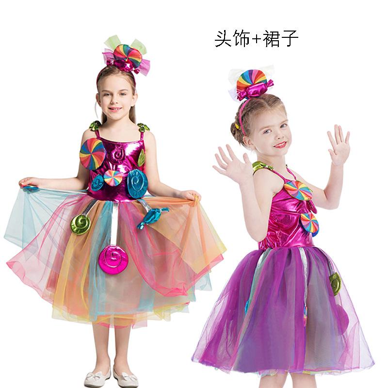 Costum Moș Crăciun Copii Cosplay Fustă Rochie Roșie Haine cu Pălărie Petrecere Ka Wah