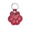 1PC Wear-resistant Bag Unique Hollow Shape Pet Collars Pet Hair Keychain Car Keys Pet Hair Convenient Companionship Durable