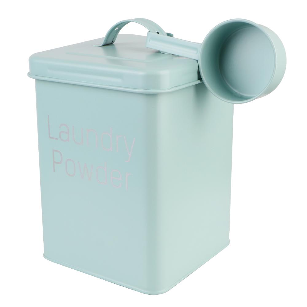 With Measuring Cup Washing Powder Barrel Snack Container 3KG Laundry Detergent Storage Box Grain Storage Case Household
