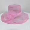 Cappello a Rete Floreale Vintage Con Protezione Solare Per Donne Cappello da Sole Estivo da Spiaggia