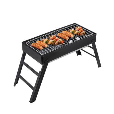 Barbekü Izgara Taşınabilir Katlanır Kömür Izgarası Açık Hava Pişirme Kolay Montaj Temizleme