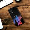 UFO Alien Phone Case For Samsung S24, S25 22,30,Note20,Ultra,Lite,Ultra5G,Plus,FE Black Cover