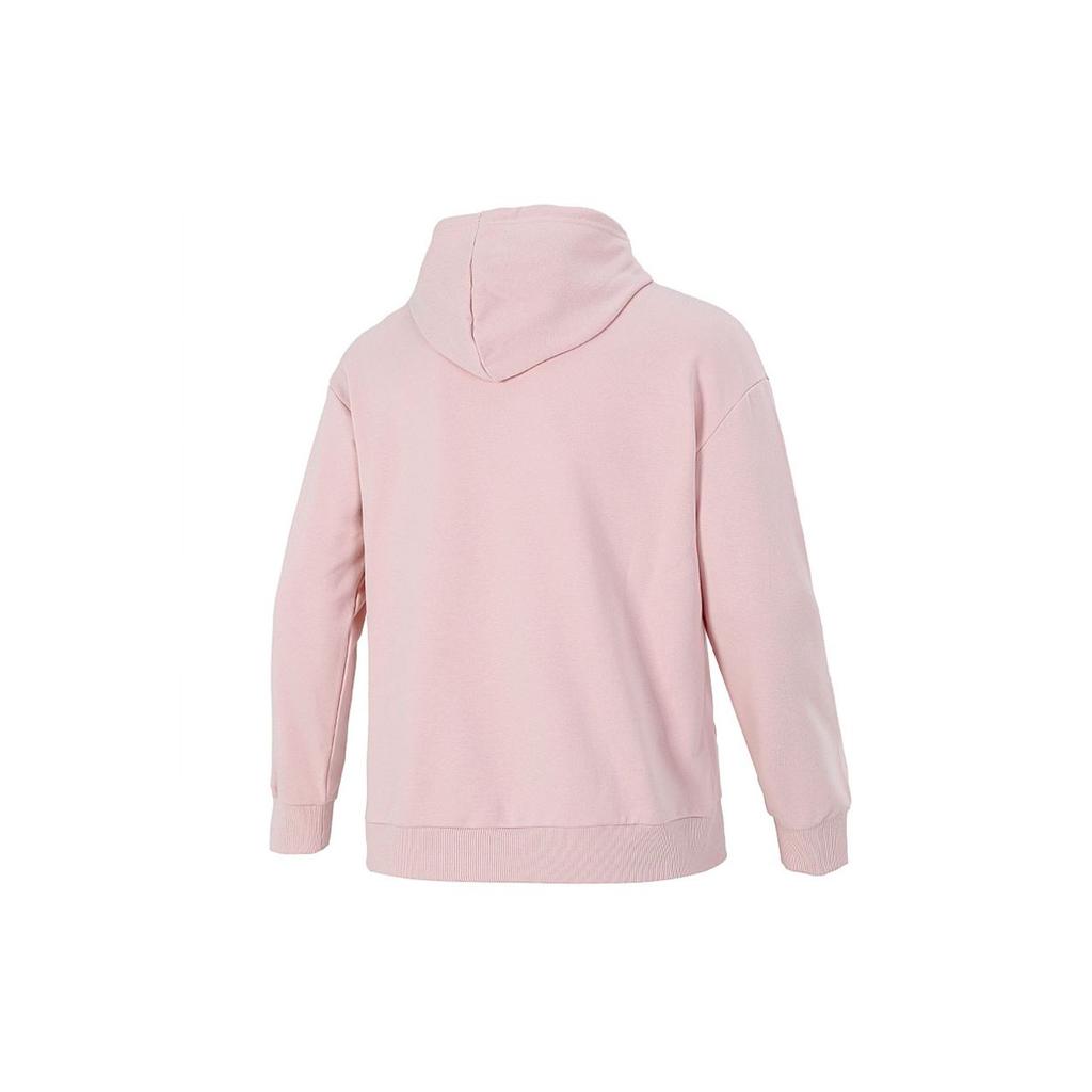 Puma Logo Print Knit Hoodie Pullover Sweatshirt Men Tops Pink 533114-36