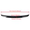 Fényes Fekete Hátsó Csomagtartó Spoiler BMW 5-ös Sorozat E60 M5 2003-2010 M5 Stílus