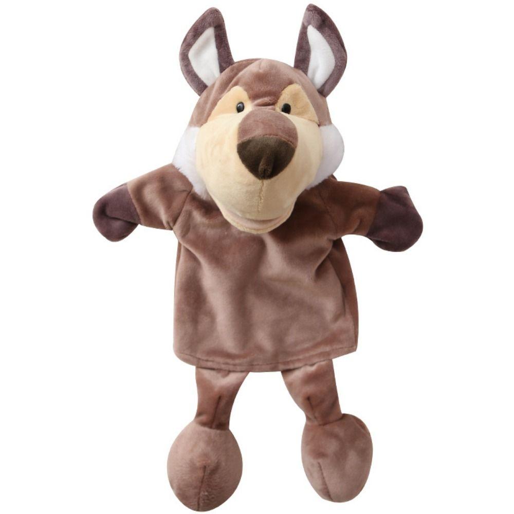 Appease Toys Animal Hand Puppet Jungle Animals Hand Finger Puppets Kindergarten Story Props