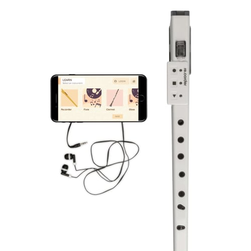 ARTinoise Lunatica White Digital Recorder with MIDI Controller