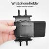 360° Rotation Mobile Phone Wrist Holder Stand Cradle Wristband Outdoor Universal