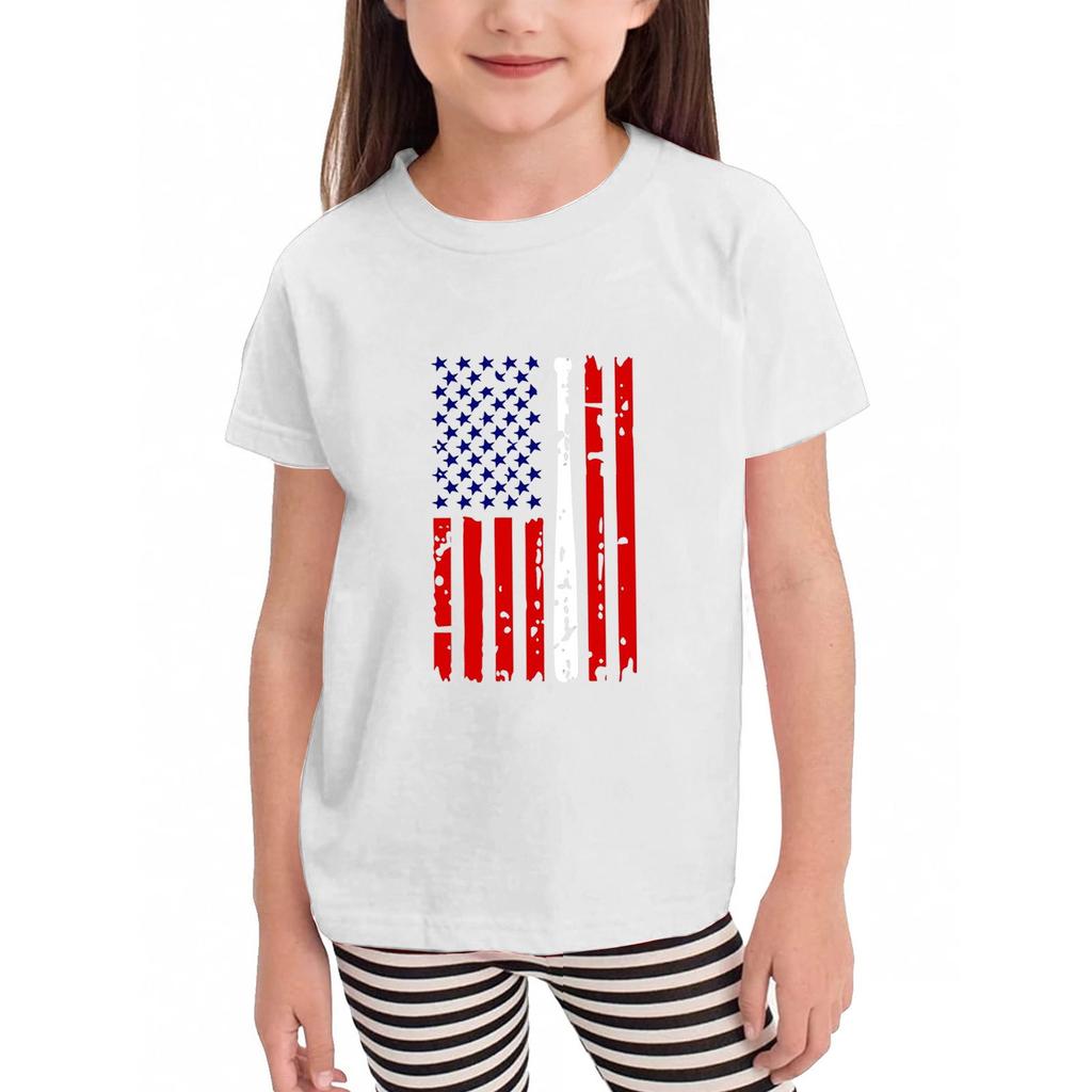 Toddler Girl Boy T-Shirts Kids Top Boys And Girls Printed Short Sleeved T-shirt