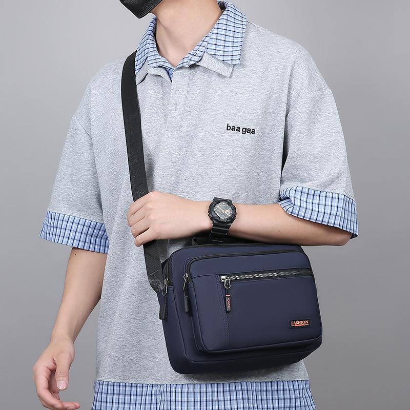 Fashion Casual Men's Handbag Shoulder Bag High Quality Man Messenger Shoulder Bag Top Handle Design Men Crossbody Bag