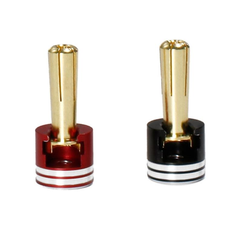 4/5mm Remote Control Battery  Banana Plugs with Heat Dissipation Copper Remote Control Car Battery