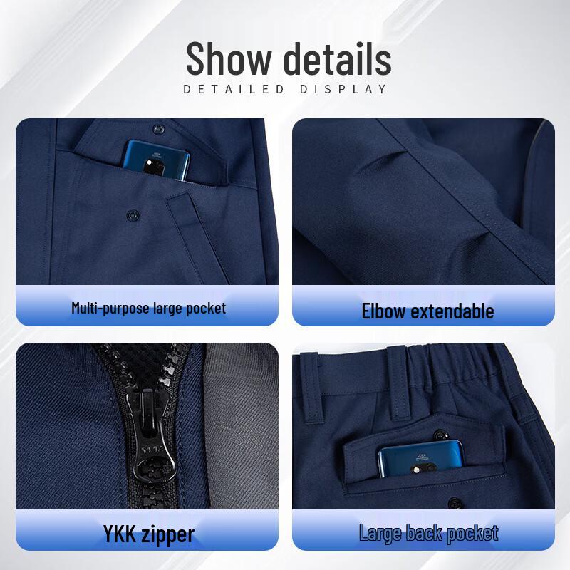 Anti-static Workwear with Lining for Petrochemical & Gas Station