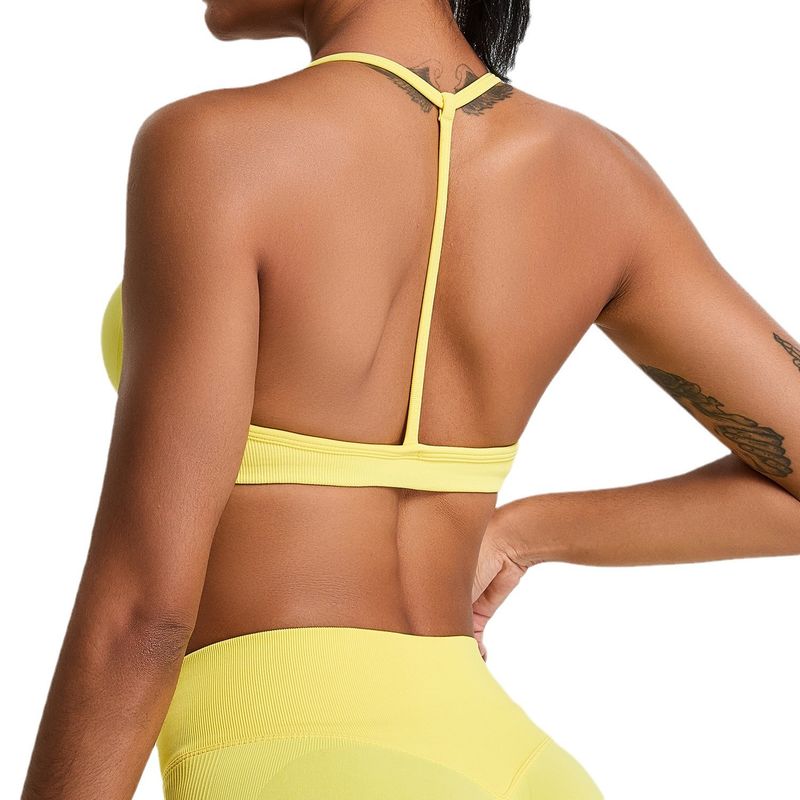 Fashion New Arrival Seamless Yoga Bra Women's I-Shaped Fitness Vest Beauty Back Exercise Underwear Running Quick-Drying Fitness