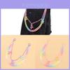 Plastic Candy Dog Pendant Waist Chain With Lobster Clasp For Summer Fashion Accessories