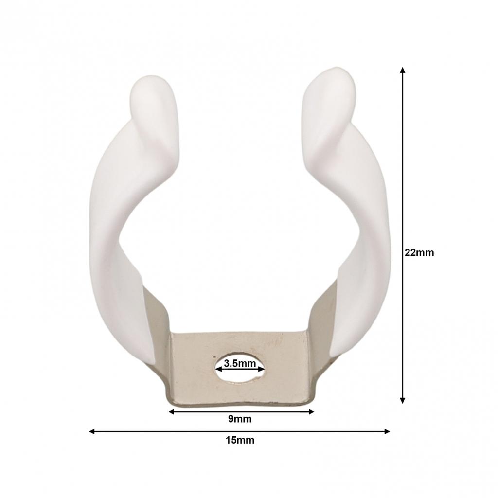 Schwere Feder-Frottee-Clips Schmaler Feder-Frottee 10mm