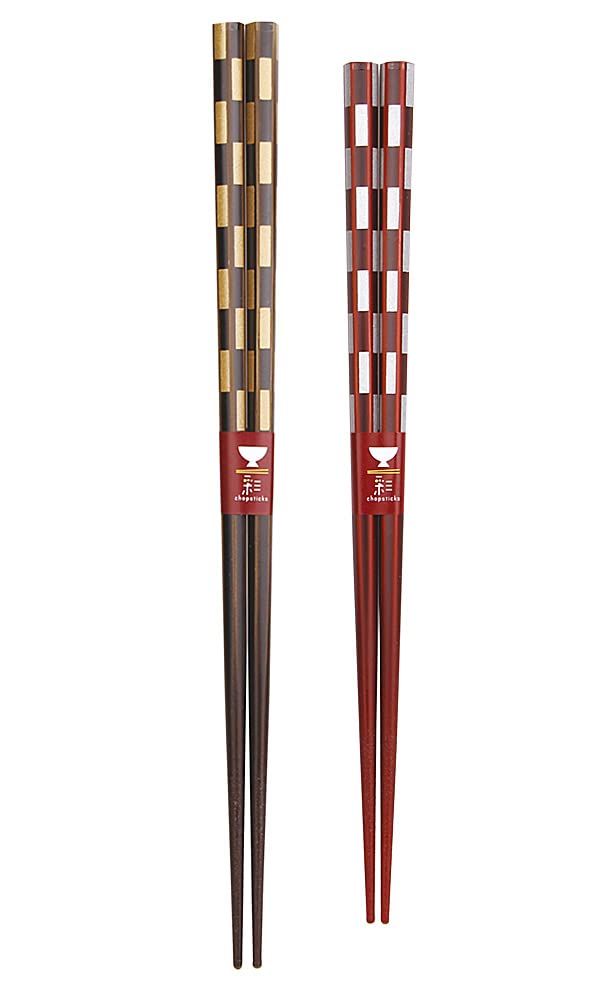 Couple Hexagonal Dishwasher Antibacterial with Design Paulownia Box and 60th Birthday Gift Chopsticks, Ring, Black, Red, Safe, Chopsticks, Wrapping,