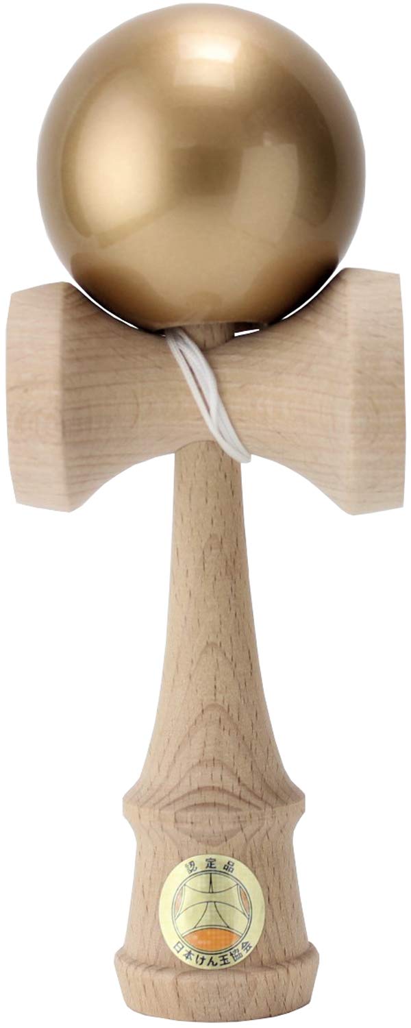 

Yamagata Koubou Japan Kendama Association Certified New Competition Kendama Premium Made in Japan (Yamagata Koubou) Ozora Gold, (OZORA KENDAMA)