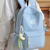 Schoolbag New Lightweight College Style Backpack Female Students Morning Eight Commuter Light Oxygen Outdoor Large Capacity School Bag High Value