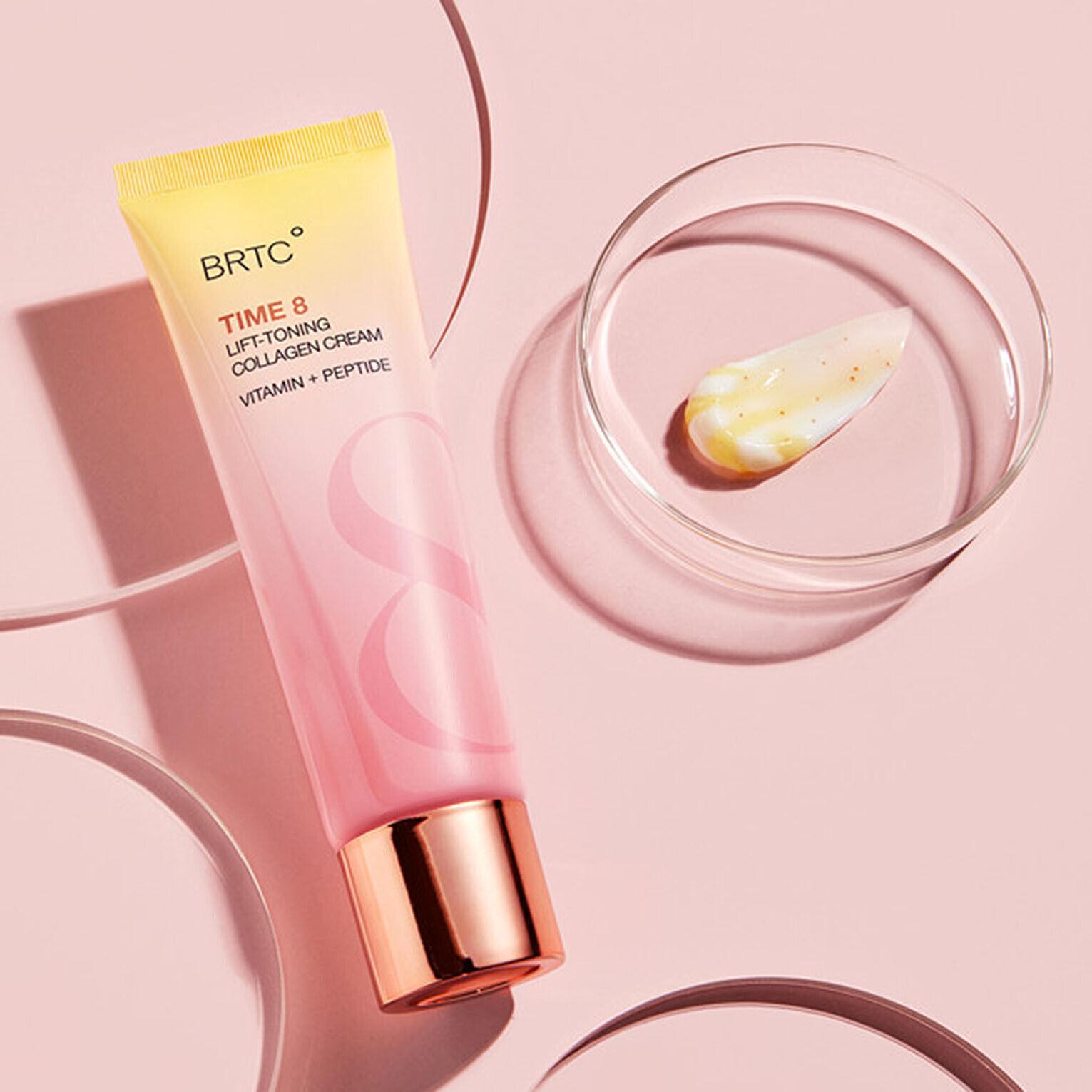 

BRTC Time 8 Lift-Toning Collagen Cream 80 мл, Korean Cosmetics, Kbeauty, зразок