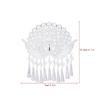 Glinting Tassels Hair Jewelry Queen Headdress for Pageant Proms Bridal Wedding Bridal Wedding Headwear
