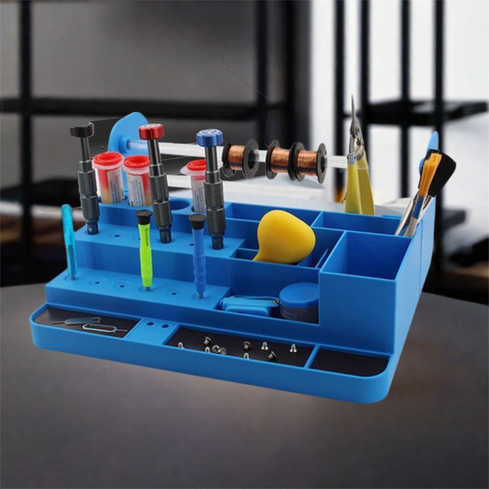 Plastic Screwdriver Holder Large Capacity Phone Repair Tool Holder  for Home